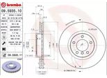 Brembo 09.5935.11 - Disco Freno Oe 34112227172 Per Serie 3 (E36), Z3 (E36)