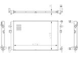 Nrf 50042 - Oe 5Q0121251EK KüHler, MotorküHlung FüR A3 (8V), A3 (8Y), Q2 (Ga), Q3 (F3B), Q3 (F3), Tt (Fv), Formentor (KM7), Ateca (Kh), Leon (5F), Leon (Kl), Tarraco (KN2), Karoq, Kodiaq, Octavia Iii (5E), Octavia Iv (Nx), Superb Iii (3V), Arteon (3H), Caddy V (Sb), Golf (BA5, BV5), Golf Sportsvan (AM1, AN1), Golf Vii, Golf Viii, Passat (3G), Tiguan (Ad, Ax), Tiguan (Bj, Bw), Touran (5T)