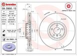 Brembo 09.D900.13 - Disco Freno Oe 34116789070 Per X5 (E70), X5 (F15, F85), X6 (E71), X6 (F16)