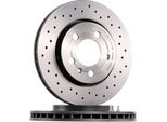 Brembo 09.A652.1X - Disco Freno Oe 8L0615601 Per A3 (8L), Bora (1J), Golf Iv (1J), Leon (1M1), New Beetle, Octavia I (1U), Toledo Ii (1M2), Tt (8N)