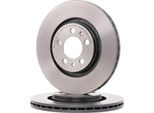 Brembo 09.7012.11 - Disco Freno Oe 1J0615301E Per A3 (8L), Bora (1J), Golf Iv (1J), Leon (1M1), New Beetle, Octavia I (1U), Toledo Ii (1M2)