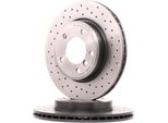 Brembo 09.7701.1X - Disco Freno Oe 34116864058 Per Serie 3 (E46), Z3 (E36), Z4 (E85)
