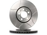 Brembo 09.7010.76 Disco Freno Oe 1J0615301 Compatibile Con Polo 6R, Polo 9N, New Beetle, Golf Iv, Bora, Roomster, Rapid, Octavia, Fabia, Toledo, Leon, Ibiza, Cordoba, A3 8L, A1 8X