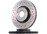 Brembo 09.4939.1X - Oe 46445892 Bremsscheibe FüR 500 (312), Bipper (Aa), Bipper Tepee, Bravo, Doblo, Fiorino, Idea, Linea, Marea, Nemo, Qubo, Stilo