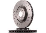 Brembo 09.C306.1X Disco Freno Oe 1K0615301AD Compatibile Con Passat 3BG, Passat Cc, Tiguan, Passat 3B, Passat Alltrack, Golf Vii, Golf Alltrack, Cc, Arteon, Superb, Octavia, Kodiaq, Tarraco, Leon, Ateca, Voyager, Tt, Q3, Q2, A3 8Y, A3 8V