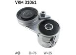 Skf Vkm 31061 - Oe 078 903 133 Ab Puleggia Tenditore, Cinghia A V Per A4 (8D), A4 (8E), A4 (8H), A6 (4A), A6 (4B), A8 (4D), Superb I (3U), Passat (3B)