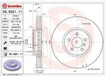 Brembo 09.9921.11 - Disco Freno Oe 34116771982 Per X5 (E70), X6 (E71)
