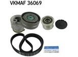 Skf Vkmaf 36069 - Oe 55268261 Keilrippenriemensensatz FüR Primastar (X83), Laguna Ii, Trafic Ii (Jl), Trafic Ii (Fl), Trafic Ii (El), S40 I (644), V40 (645)