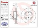 2X Disco Freno Brembo 09.C402.13 Per Bmw Z4 Roadster (E89) 73Mm 330Mm