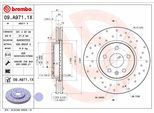 Brembo 09.A971.1X - Disco Freno Oe 23118530 Per Insignia A (G09), Malibu (V300)