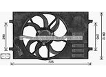 Prasco AI7524 - Ventola Radiatore Oe 1K0959455DM Per A3 (8V), A3 (8P), Altea (5P), Ateca (Kh), Leon (1P1), Leon (5F), Toledo Iii (5P2), Fabia Iii (Nj), Karoq, Octavia Ii (1Z), Octavia Iii (5E), Superb Ii (3T), Yeti (5L), Golf Vii, Amarok, Caddy Iii (2C, 2K), Golf Plus (5M), Golf V (1K), Golf Vi, Passat (3C), Passat (3G)