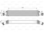 Valeo 818654 - Intercooler Oe 8K0145805E Per A4 (8K), A7 (4G), A8 (4H), A5 (8T), A5 (8F), A6 (4G), Q5 (8R), Macan (95B)