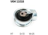 Skf Vkm 11018 - Oe 06B 109 243 B Puleggia Tenditore, Cinghia Di Distribuzione Per A3 (8L), A4 (8D), A4 (8E), A4 (8H), A6 (4B), Exeo (3R), Superb I (3U), Passat (3B)