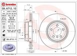 Brembo 09.A712.11 - Disco Freno Oe 34216765889 Per Serie 7 (E65)
