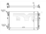 Tyc 737-0071-R - Oe 5Q0121251EM Radiatore, Raffreddamento Motore Per A3 (8V), Tt (Fv), Q2 (Ga), Ateca (Kh), Leon (5F), Octavia Iii (5E), Karoq, Kodiaq, Superb Iii (3V), Yeti (5L), Arteon (3H), Golf (BA5, BV5), Golf Sportsvan (AM1, AN1), Golf Vii, Passat (3G), T-ROC, Tiguan (Ad, Ax), Tiguan (Bj, Bw), Touran (5T)
