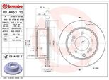 Brembo 09.A453.11 - Oe 584113E300 Disco Freno Per Sorento I (Jc)
