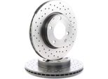 Brembo 09.5390.3X - Disco Freno Oe 34111160674 Per Serie 3 (E36), Serie 3 (E46), Z3 (E36), Z4 (E85)