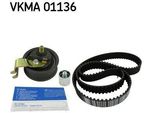 Skf Vkma 01136 - Oe 06A 198 119 119 B Zahnriemensatz FüR A3 (8L), A4 (8D), Tt (8N), Alhambra (7V), Leon (1M1), Toledo Ii (1M2), Octavia I (1U), Bora (1J), Golf Iv (1J), New Beetle, Sharan (7M)