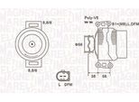Magneti Marelli 063731811010 - Alternatore Per Tt (8J), A4 (8K), A4 (8E), A3 (8P), Toledo Iii (5P2), Leon (1P1), Exeo (3R), Altea (5P), Alhambra (710, 711), Yeti (5L), Superb Ii (3T), Octavia Ii (1Z), Tiguan (Ad, Ax), Tiguan (5N), Sharan (7N), Scirocco, Passat Cc (357), Passat (365, 362), Passat (3C), Jetta Iv, Cc (358), Maggiolino (5C)