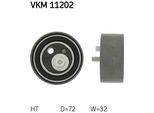 Skf Vkm 11202 - Oe 078 109 243 Q Puleggia Tenditore, Cinghia Di Distribuzione Per A6 (4B), A4 (8D), A4 (8E), A4 (8H), A6 (4A), Superb I (3U), Passat (3B)