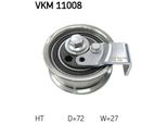 Skf Vkm 11008 - Oe 058 109 243 C Puleggia Tenditrice, Cinghia Di Distribuzione Per A6 (4B), A6 (4A), A4 (8D), Passat (3B)