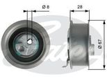 Gates T43237 Rullo Tenditore, Cinghia Dentata Oe 06D109243C Compatibile Con Golf V, Golf Plus, Eos, Octavia, Toledo, Leon, Exeo, Altea Xl, Altea, Tt, A6 4F, A4 8H, A4 8E, A3 8P, A1 8X, Touran, Scirocco, Polo 6R, Passat 3C, Jetta, Golf Vi