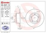 Brembo 08.5347.11 - Disco Freno Oe 571762 Per Defender (L316)