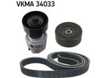 Skf Vkma 34033 - Oe 1004549 Pezzo Di Ricambio Per Escort Vi, Escort Vii, Fiesta Iv, Fiesta Iii, Fiesta V, Ka (Rb)