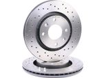 Brembo 09.8695.1X Disco Freno Oe 1613191380 Compatibile Con Partner, 307, 301, 208, 207, 206, 2008, 1007, Crossland X, Corsa F, Xsara, DS4, DS3, C5, C4, C4Er, C3, C2, C-Elysee, Berlingo