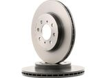 Brembo 09.5509.11 - Disco Freno Oe 45251SK7000 Per Civic V, Civic Vi, Crx Iii (Eg, Eh)