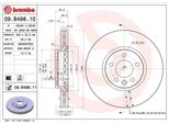 Brembo 09.B498.10 - Oe 7E0615301C Disco Freno Per T5, T6