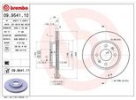 Brembo 09.9541.10 - Oe 517121C050 Disco Freno Per Getz (Tb)