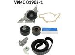 Skf Vkmc 01903-1 - Pompa Dell'acqua + Zahnriemensatz Per A4 (8D), A4 (8E), A4 (8H), A6 (4A), A6 (4B), Superb I (3U), Passat (3B)