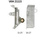 Skf Vkm 21115 Rullo Di Rinvio/Guida, Cinghia Dentata Oe 06B109477 Compatibile Con A3 8L, A4 8D, A6 4B, Tt, Sharan, New Beetle, Golf Iv, Bora, Octavia, Toledo, Leon, Ibiza, Cordoba, Alhambra