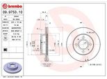Brembo 09.9753.10 - Disco Freno Oe 5171202551 Per Atos (Mx)