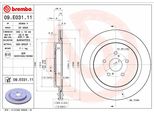 Brembo 09.E031.11 - Disco Freno Oe 4243148090 Per Rx (L2)
