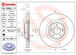 Brembo 09.D990.11 - Disco Freno Oe 51712C5700 Per Santa Fe Iv (Tm), Sorento Iii (Um)