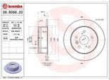 Brembo 08.B566.21 - Disco Freno Oe 4243133150 Per Camry (V5), Es (V6)