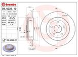 Brembo 08.N233.11 - Disco Freno Oe 52124763AB Per Grand Cherokee Iv (Wk, WK2)