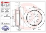 Brembo 09.D618.11 - Disco Freno Oe 424310C010 Per Lx (UZJ100)