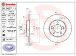Brembo 08.D627.11 - Oe 58411G4300 Disco Freno Per Ceed (Cd), I30 (Pd), Proceed (Cd), Proceed Van (Cd), Xceed (Cd)