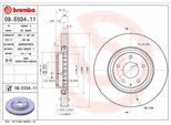 Brembo 09.E034.11 - Disco Freno Oe TK7833251B Per 6 (G), CX-5 (Kf)