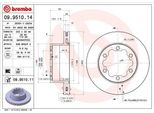 Brembo 09.9510.11 - Disco Freno Oe 9064230112 Per Crafter (2E), Crafter (2F), Sprinter (W906), Sprinter (W907)