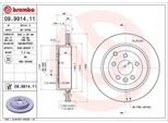 Brembo 09.9914.11 - Disco Freno Oe LR001019 Per Freelander 2 (L359)