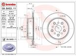 Brembo 09.B453.11 - Disco Freno Oe 4243150030 Per Ls (F2), Ls (F3)