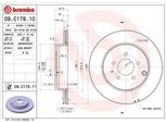 Brembo 09.C178.11 - Oe L23226251 Disco Freno Per CX-7 (Er), CX-9 (Tb)