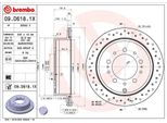 Brembo 09.D618.1X - Oe 424310C010 Disco Freno Per Lx (UZJ100)