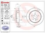 Brembo 08.7936.11 - Disco Freno Oe 1634210112 Per Classe M (W163)