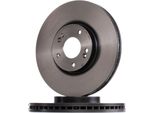 Brembo 09.A601.11 - Oe 517122B700 Disco Freno Per Ix55, Santa Fe Ii (Cm)
