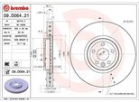 Brembo 09.D064.21 - Disco Freno Oe T4A2343 Per F-Pace (X761), I-Pace (X590), Range Rover Velar (L560)